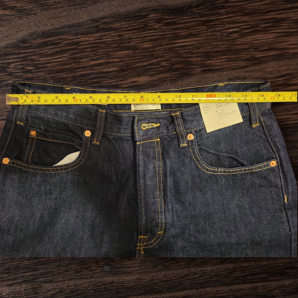 Universal Thread Blue Ankle Cropped Jeans Classic Denim - Picture 8 of 9